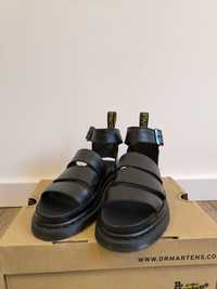 Dr. Martens Clarissa Black Мартінси сандалі босоніжки 39 25 - 25,5 см