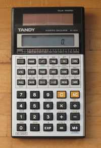 kalkulator naukowy Tandy EC-4014 vintage