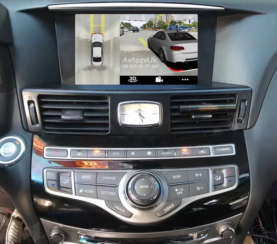 Магнитола QX60 JX35 INFINITI M35 M45 М35 М45 Инфинити Q70 GPS Android