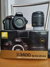 Nikon D3400 Nova  + Acessórios