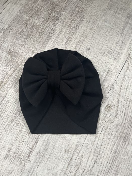 Turban czapka z kokarda 68 74