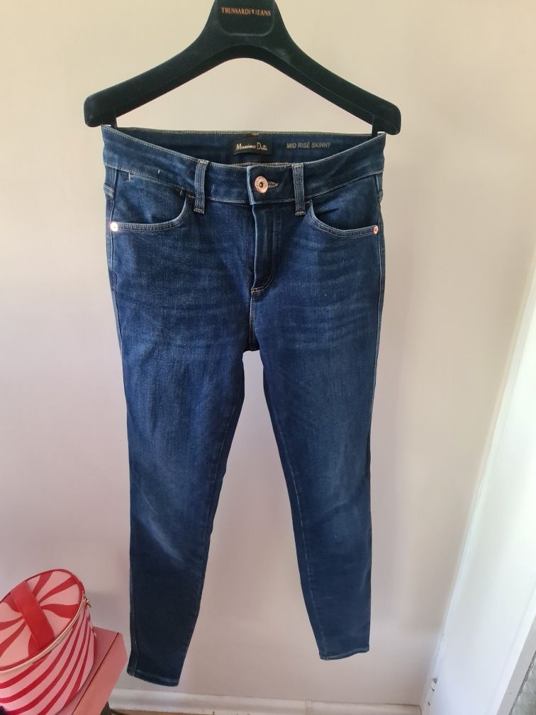 Massimo dutti jeans spodnie xs