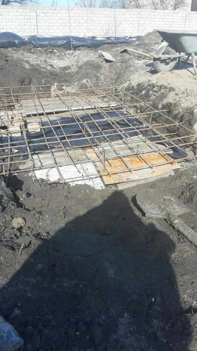 Бетонные работы, стяжка,фундамент и т.д