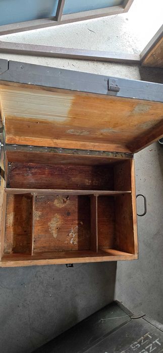 Skrzynie drewniane wojskowe