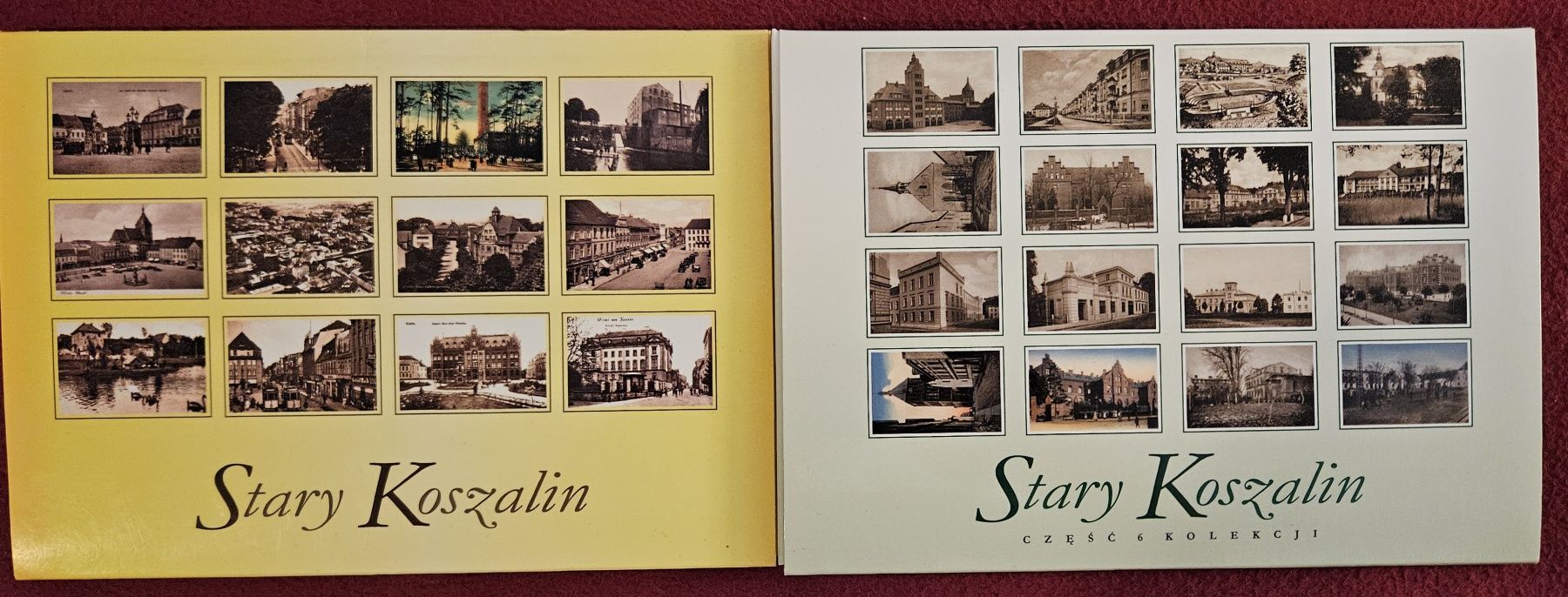 Kolekcja 28 pocztówek - Stary Koszalin - reprodukcje stan bardzo dobry