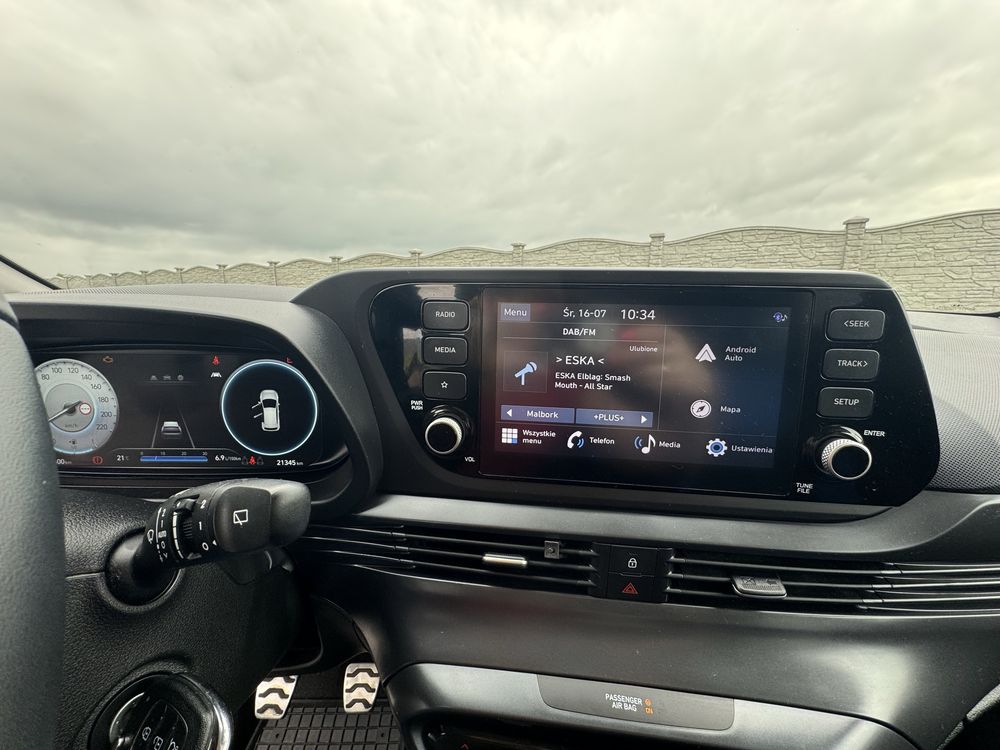 Hyundai Bayon 1.0 T-GDI 100KM • Smart • 2022 • Bardzo niski przebieg