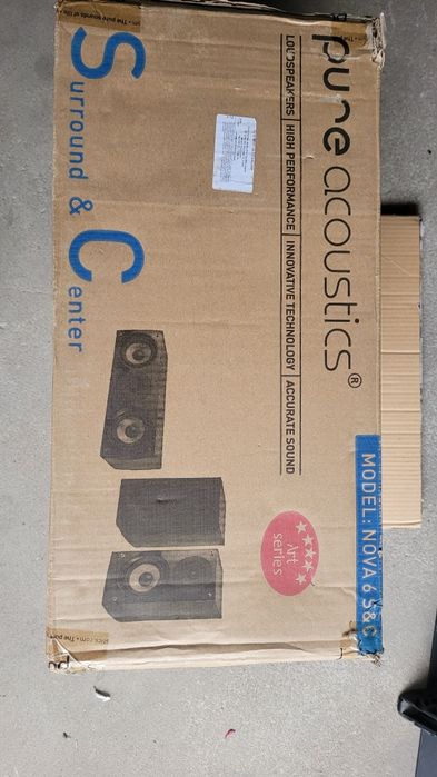 Surround  Center Głośniki Acoustic Pure NOVA 6 Nowe