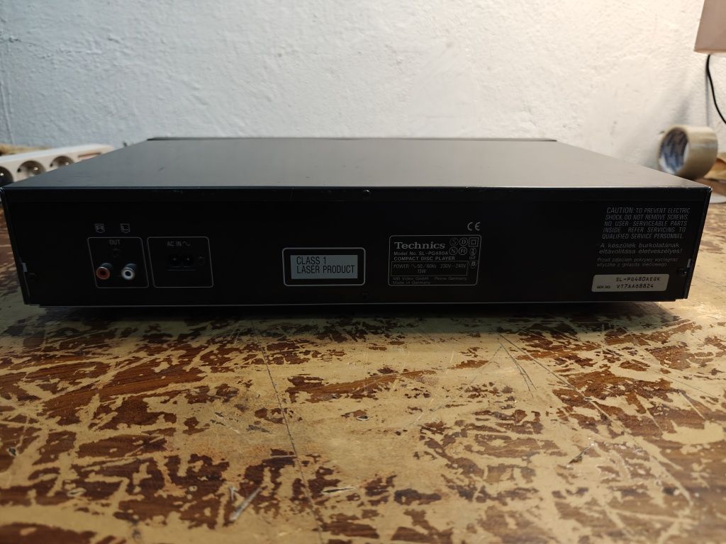 Odtwarzacz CD Technics SL-PG480A
