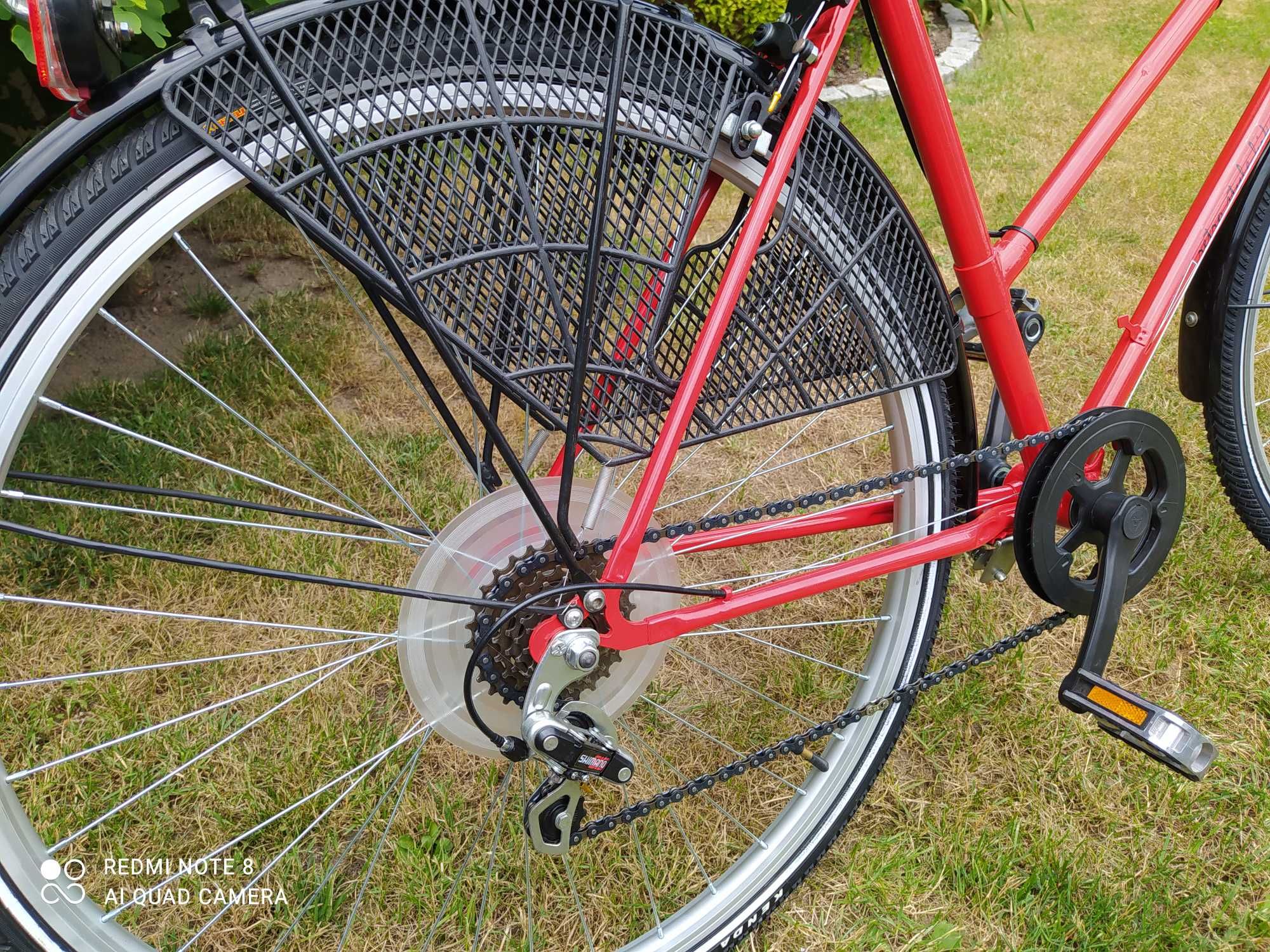 Miejski damski rower odrestaurowany