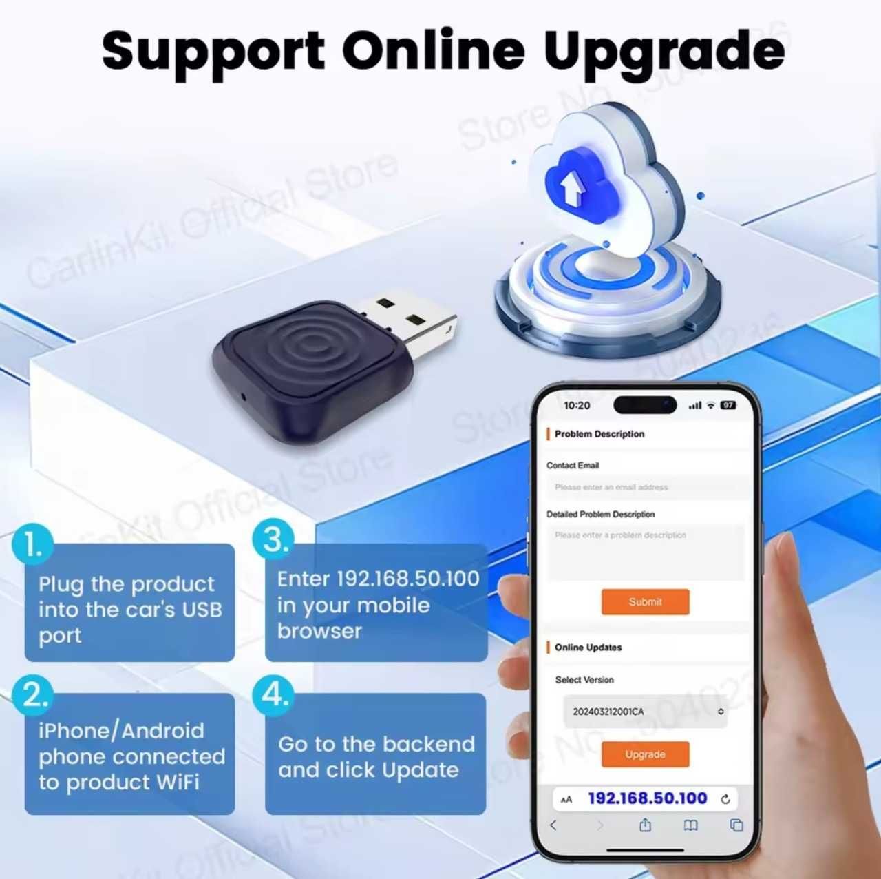 Адаптер Carlinkit Mini Ultra