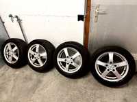 4 Jantes 16" x 7,0J  e pneus quase novos