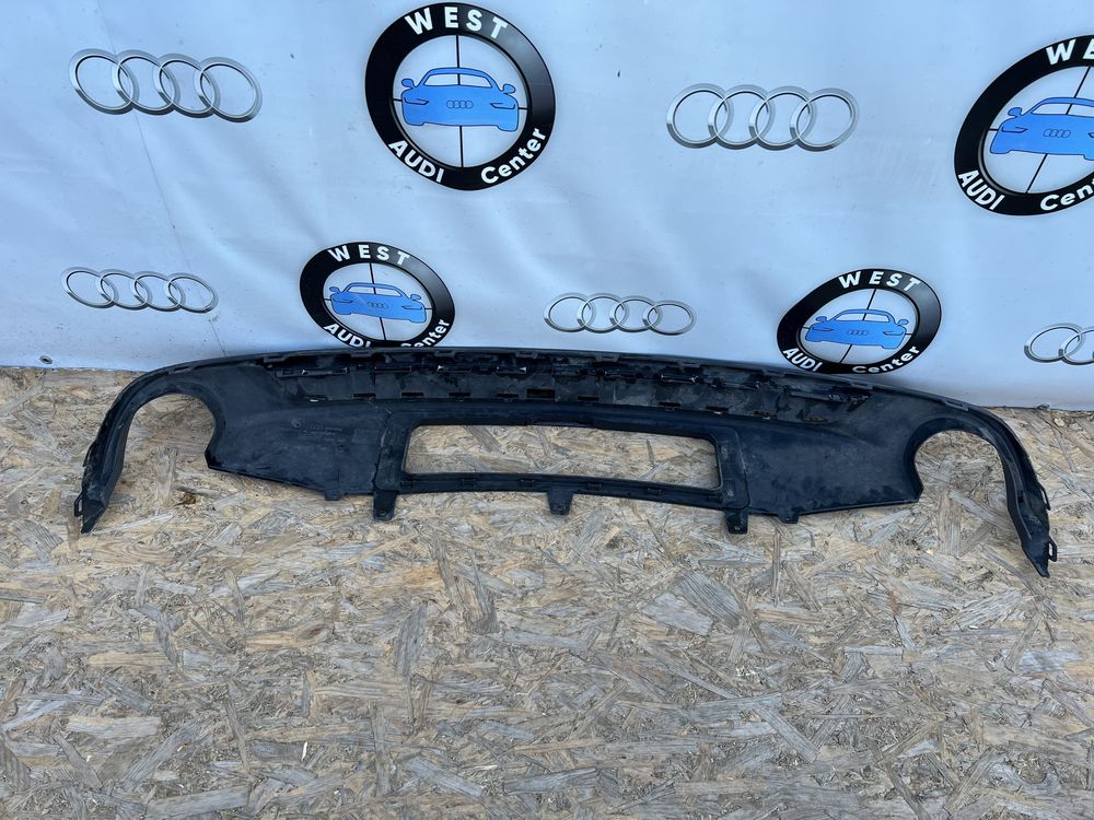 Audi A6 C7 S-line DoRest спойлер Ауді а6 с7 губа заднього бампера
