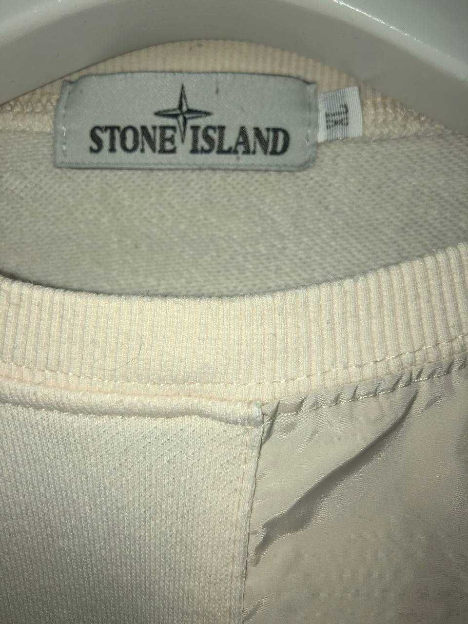 Stone Island свитшот с патчем