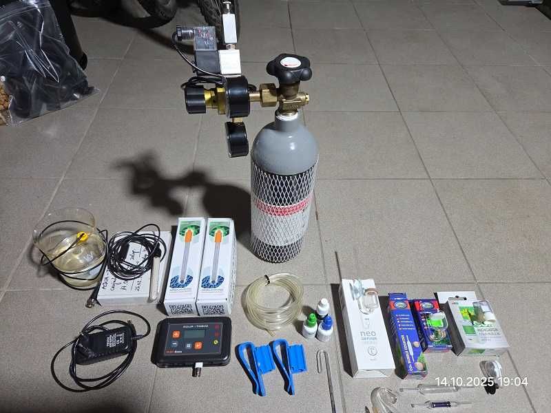 Komputer do akwarium AquaTrend PH-BOT plus butla i osprzęt - okazja