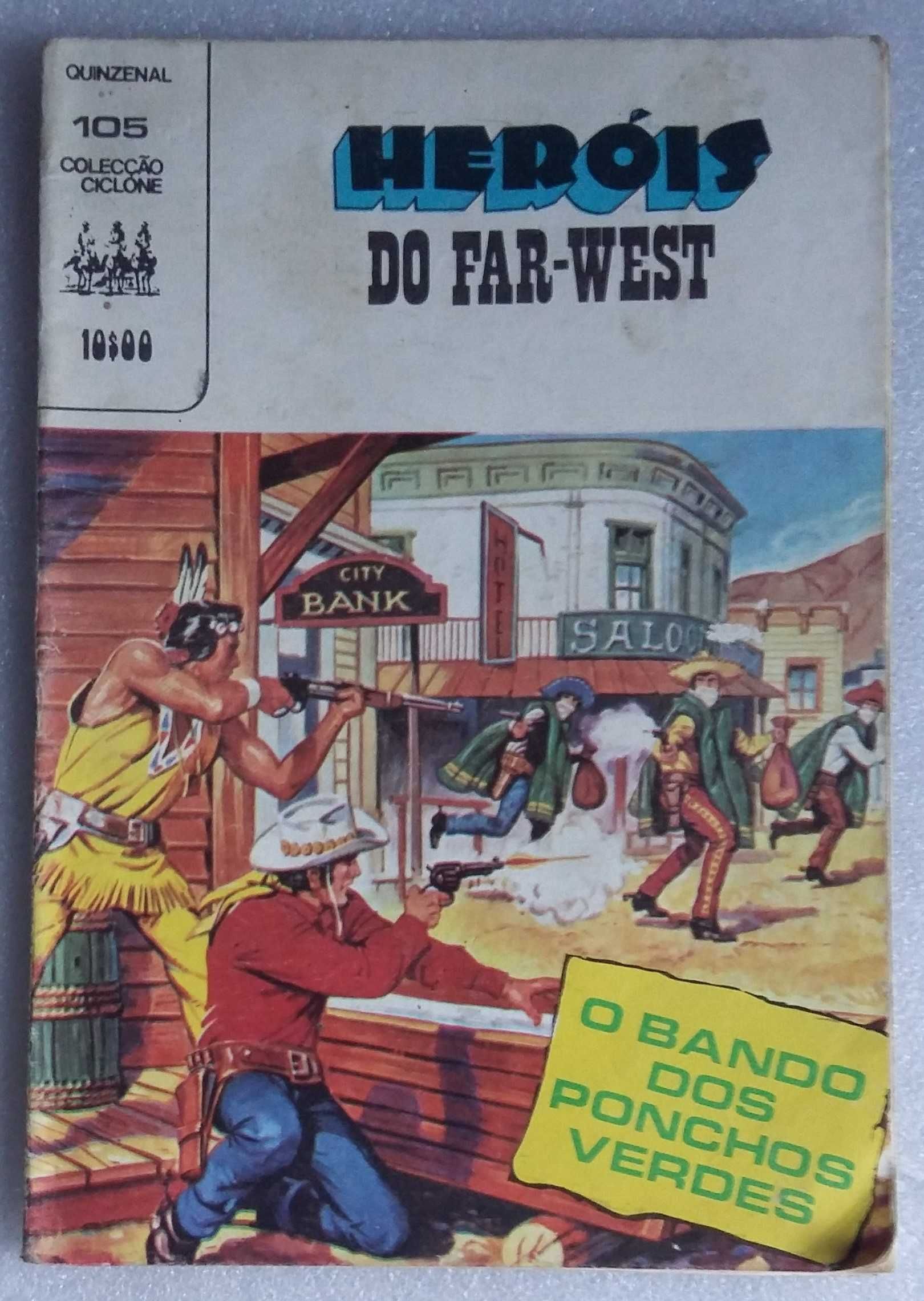 História Do Far- West #  105, 115, 125, 139, 147
