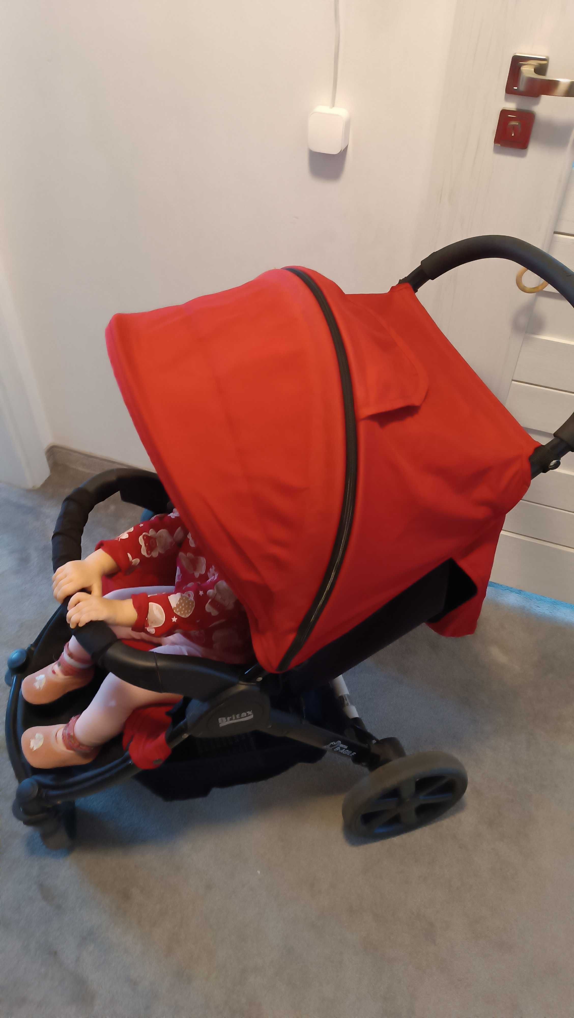 Wózek Britax 2w1 spacerówka i gondola B-Agile 800plus Romer
