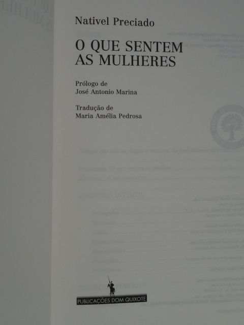 O Que Sentem as Mulheres de Nativel Preciado