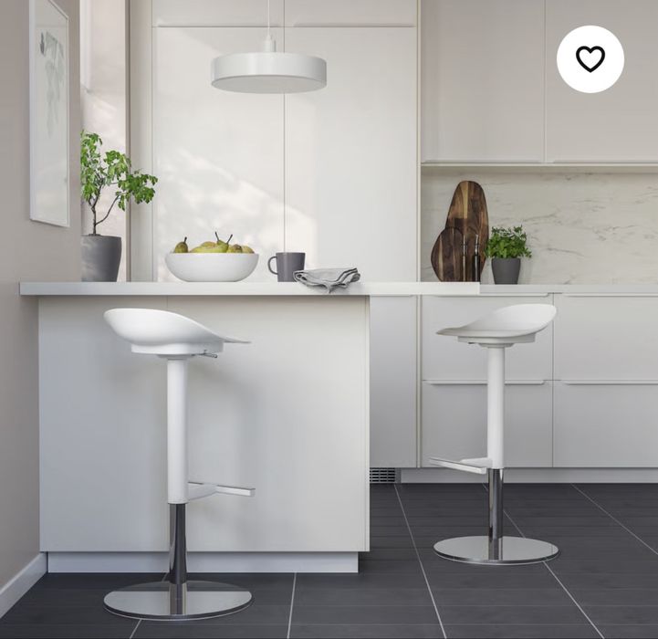 Banco Alto, Branco 76 cm