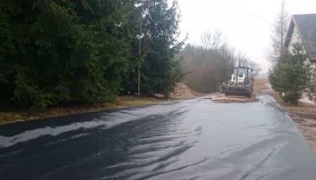 Geowłóknina mata drogowa FVAT- WYPRZEDAŻ szer do 6m FV DOSTAWA 24H -