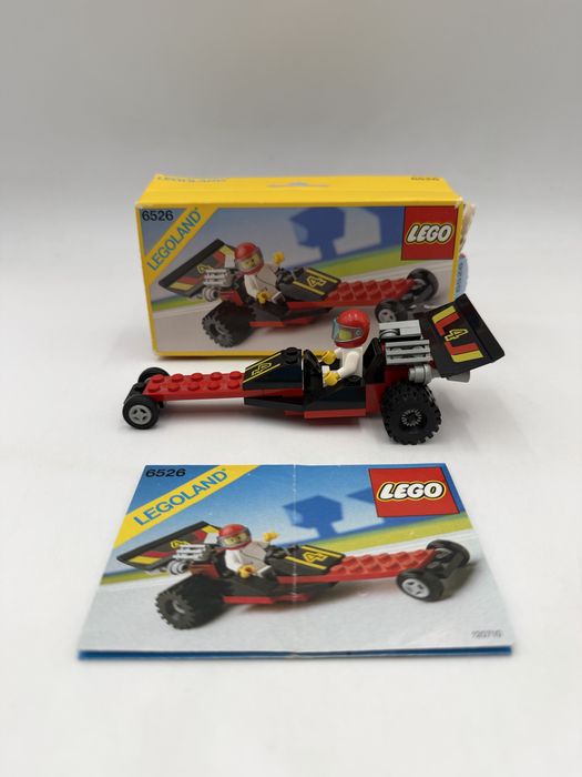 Lego 6526 Town Red Line Racer Box