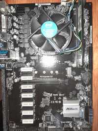 ASRock H110 PRO BTC+ procek intel pentium 4560 3.5GHz RAM goodram 4gb