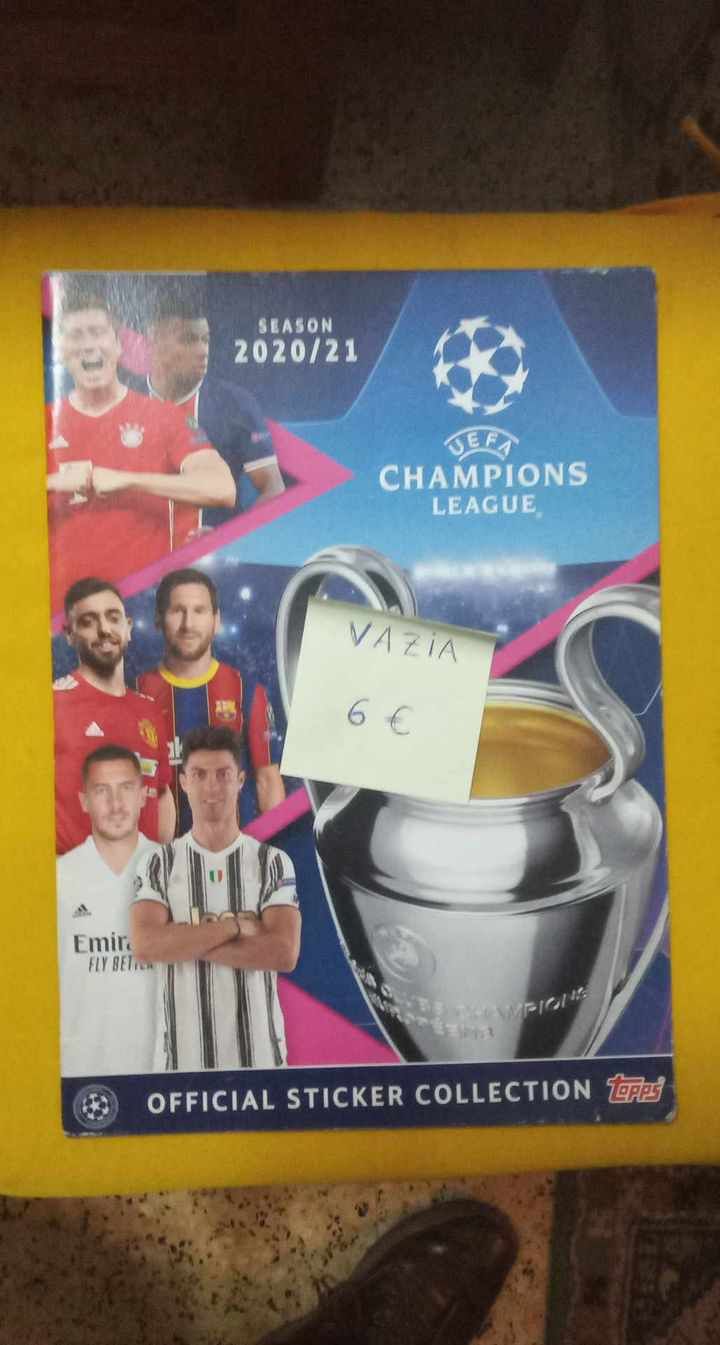 8 Cadernetas Champions League