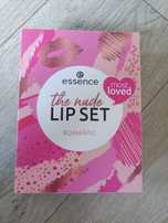 Zestaw The Nude Lip Set Essence What the Fake Błyszczyk kredka pomadka