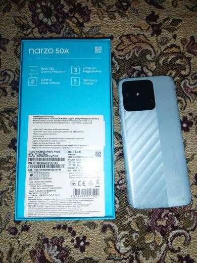 Продам телефон  realme narzo 50A