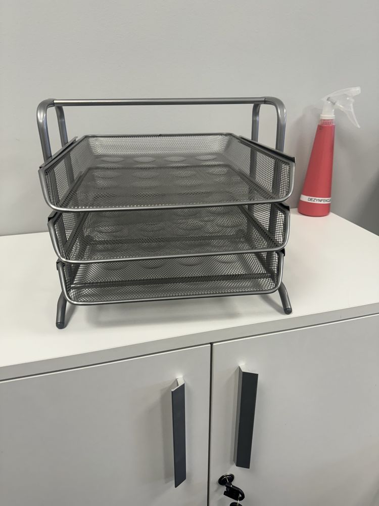 Segregator organizer IKEA Silver polka na dokumenty
