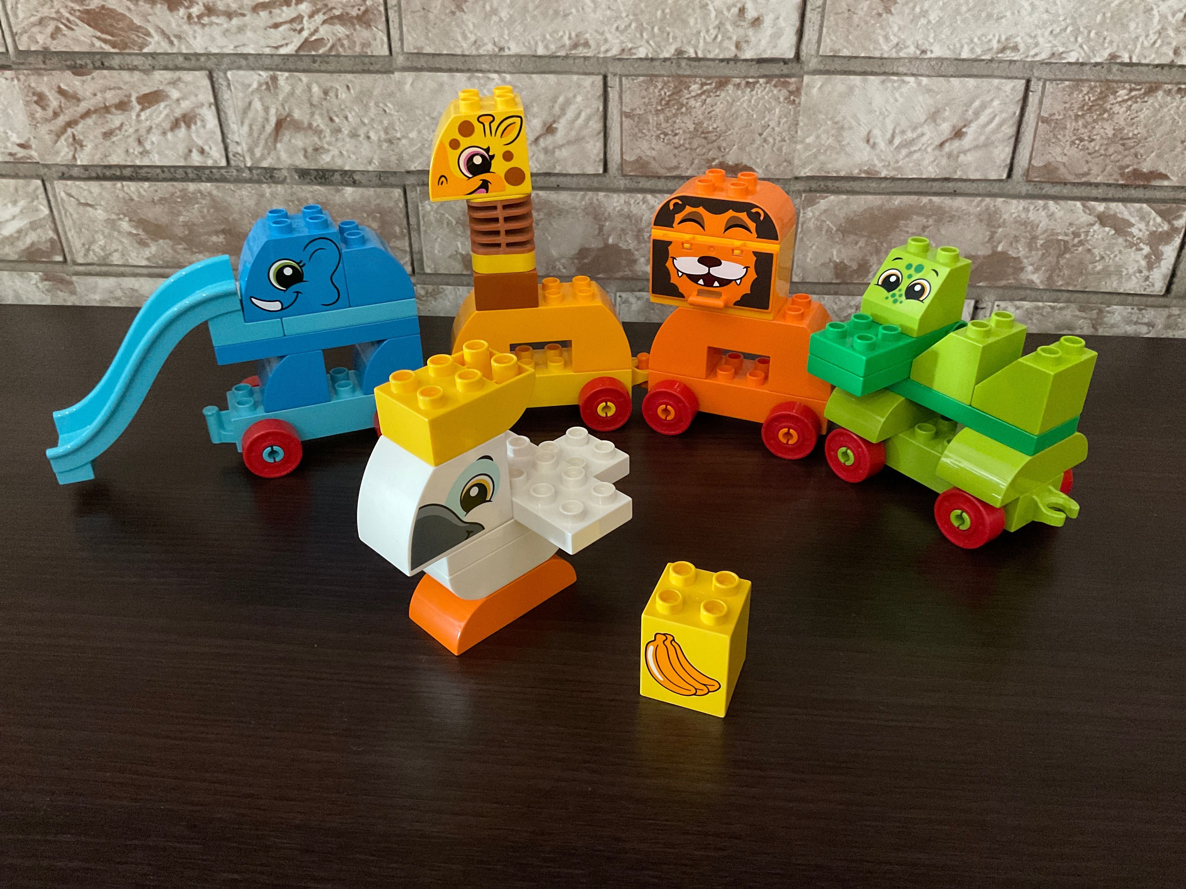 Lego duplo pociąg ze zwierzątkami 10863 + Gratis niespodzianka
