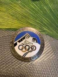 Odznaka zimowych igrzysk olimpijskich 1936 Garmisch Partenkirchen