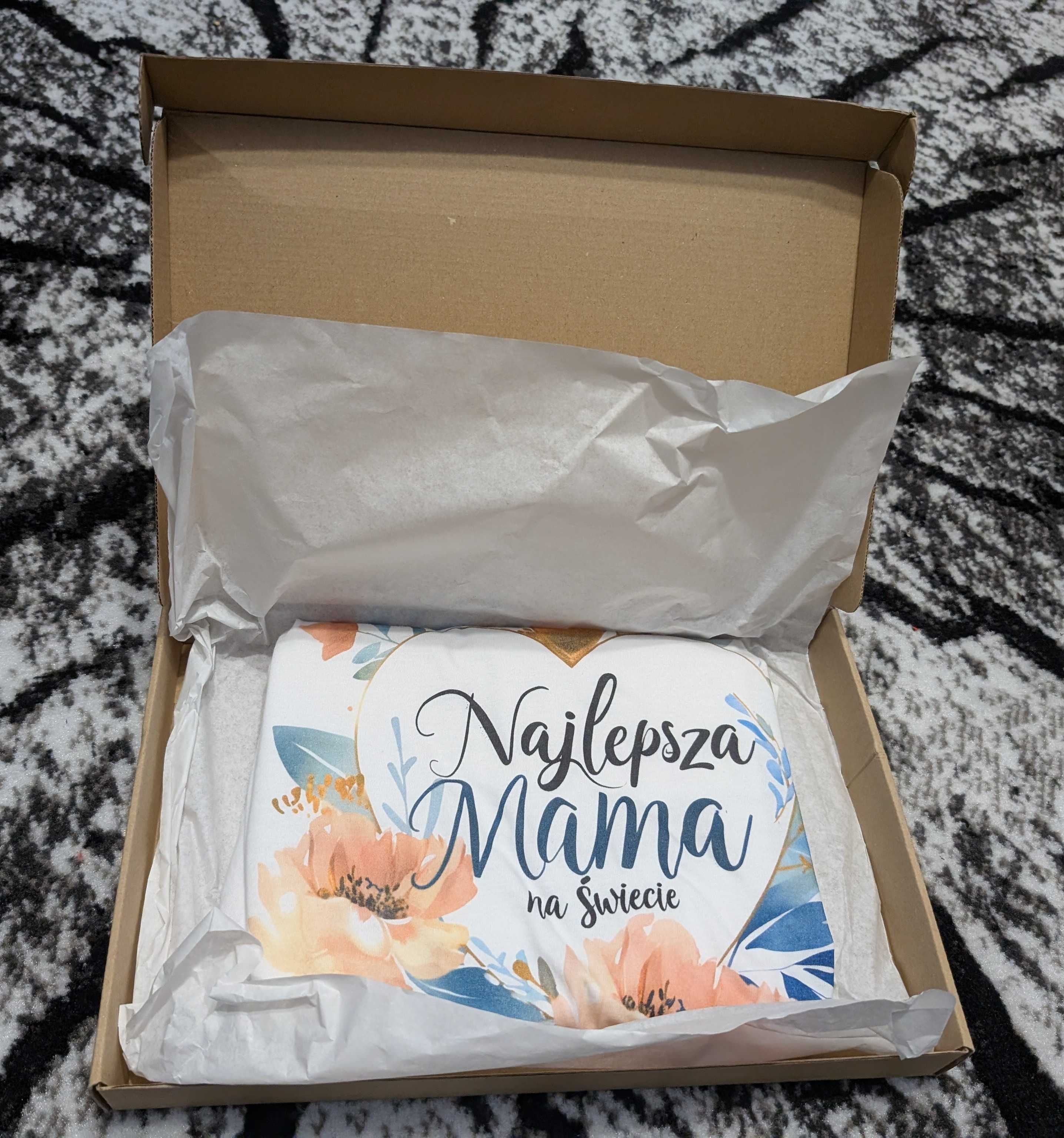 Koszulka, t-shirt "Najlepsza mama na świecie" rozmiar S