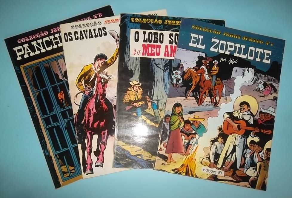 Jerry Spring - 4 volumes, Col. completa Edições 70