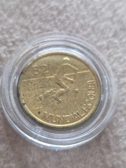 Moeda de 1 escudo mundial de Hoquei 1982
