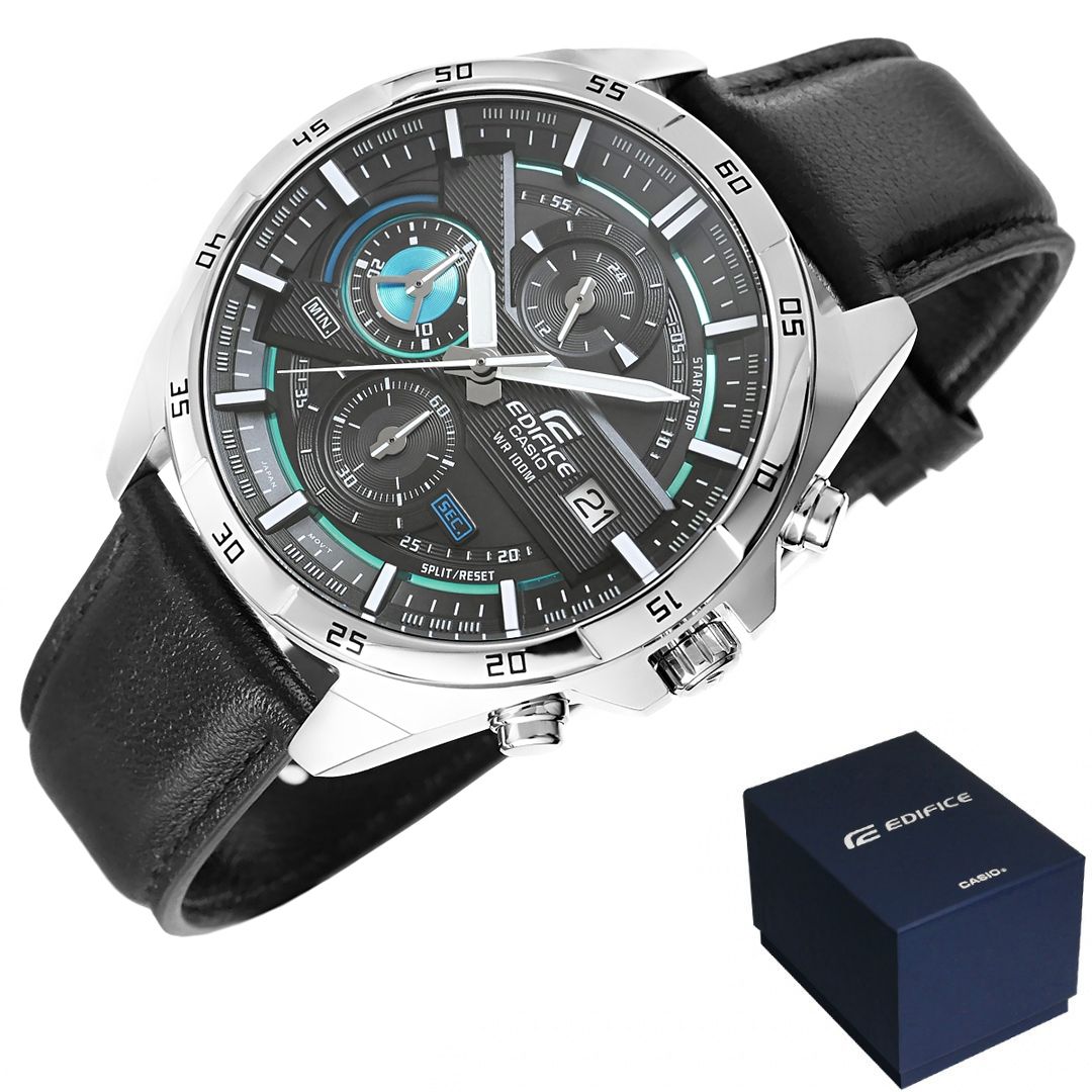 zegarek męski casio edifice efr-556l-1avuef 10 bar + box