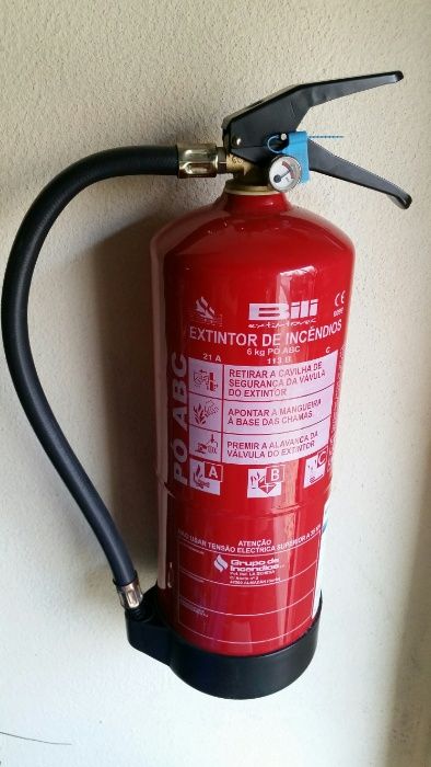Extintores Co2 e Pó (ABC)