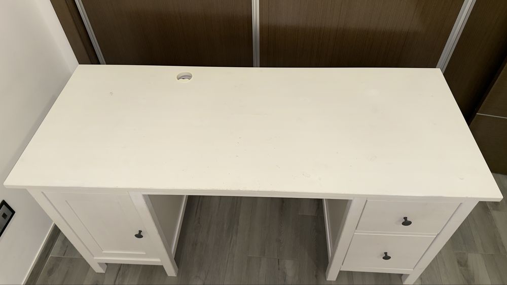 Secretária branca 155x65 cm