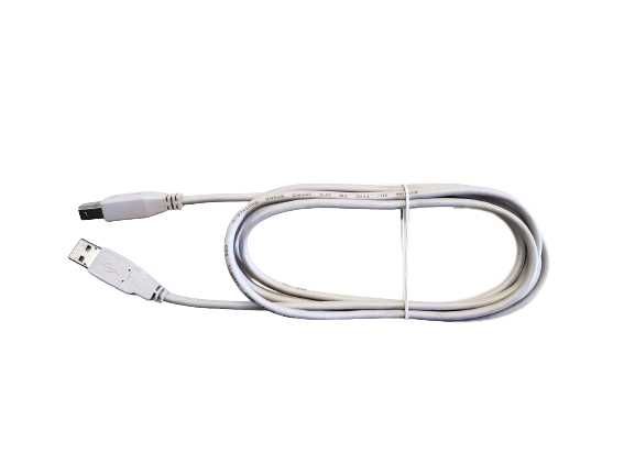 Kabel USB- USB B do drukarki szary 190 cm