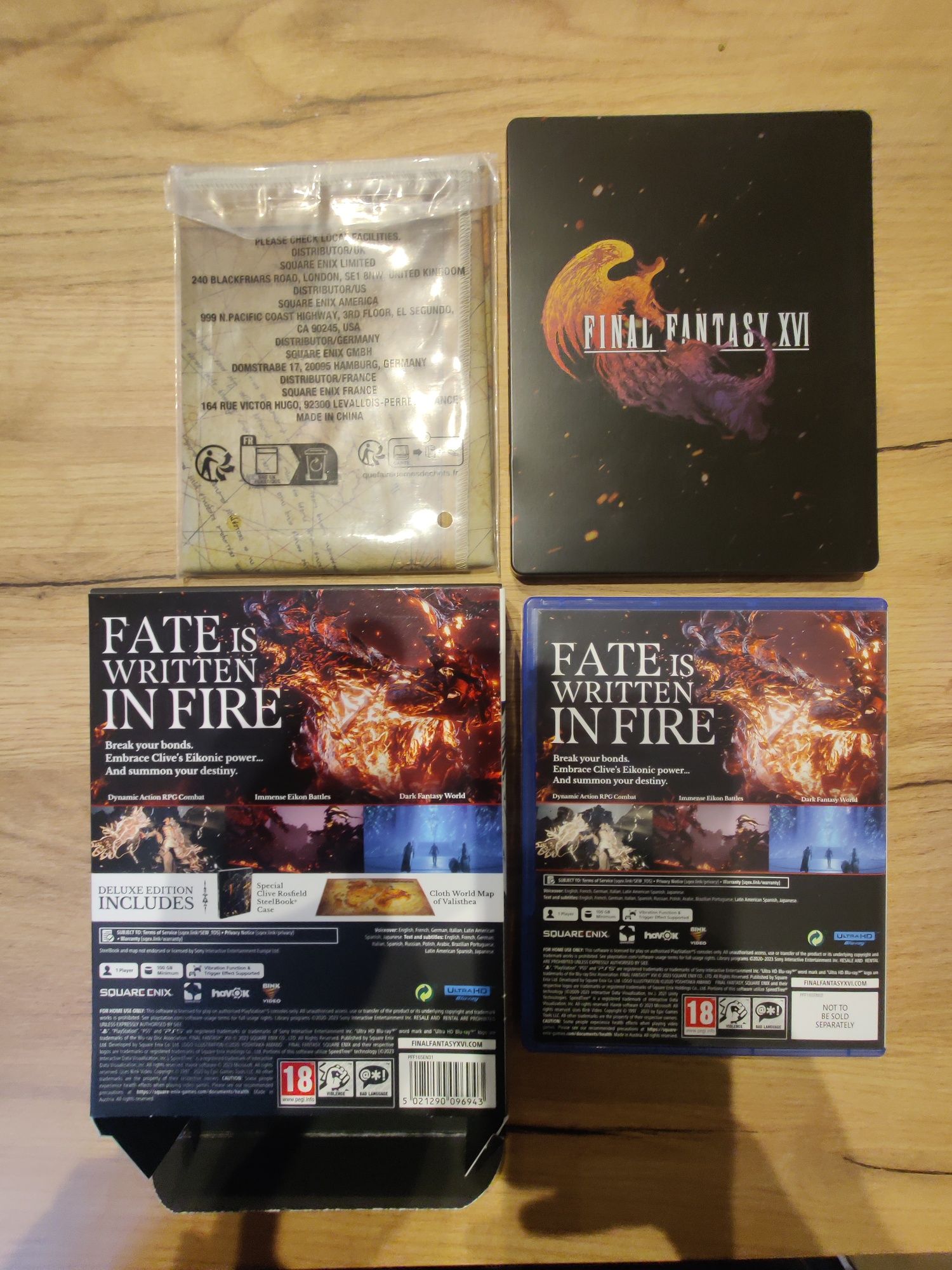 Final Fantasy XVI Deluxe Edition PL PS5