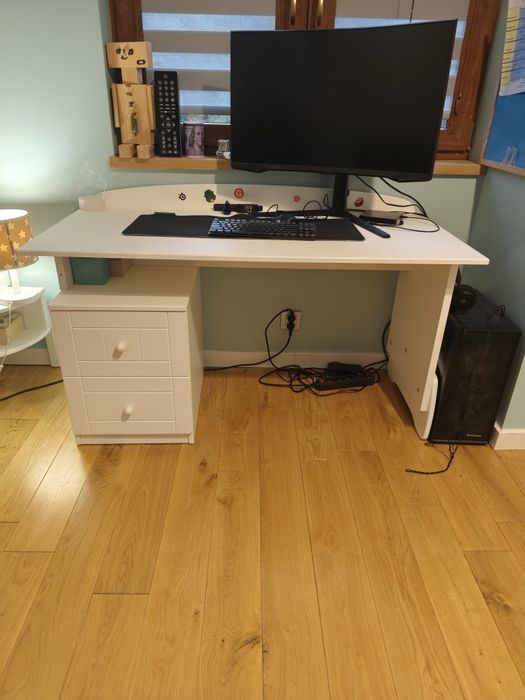 Biurko dziecięce Nordic Meblik białe