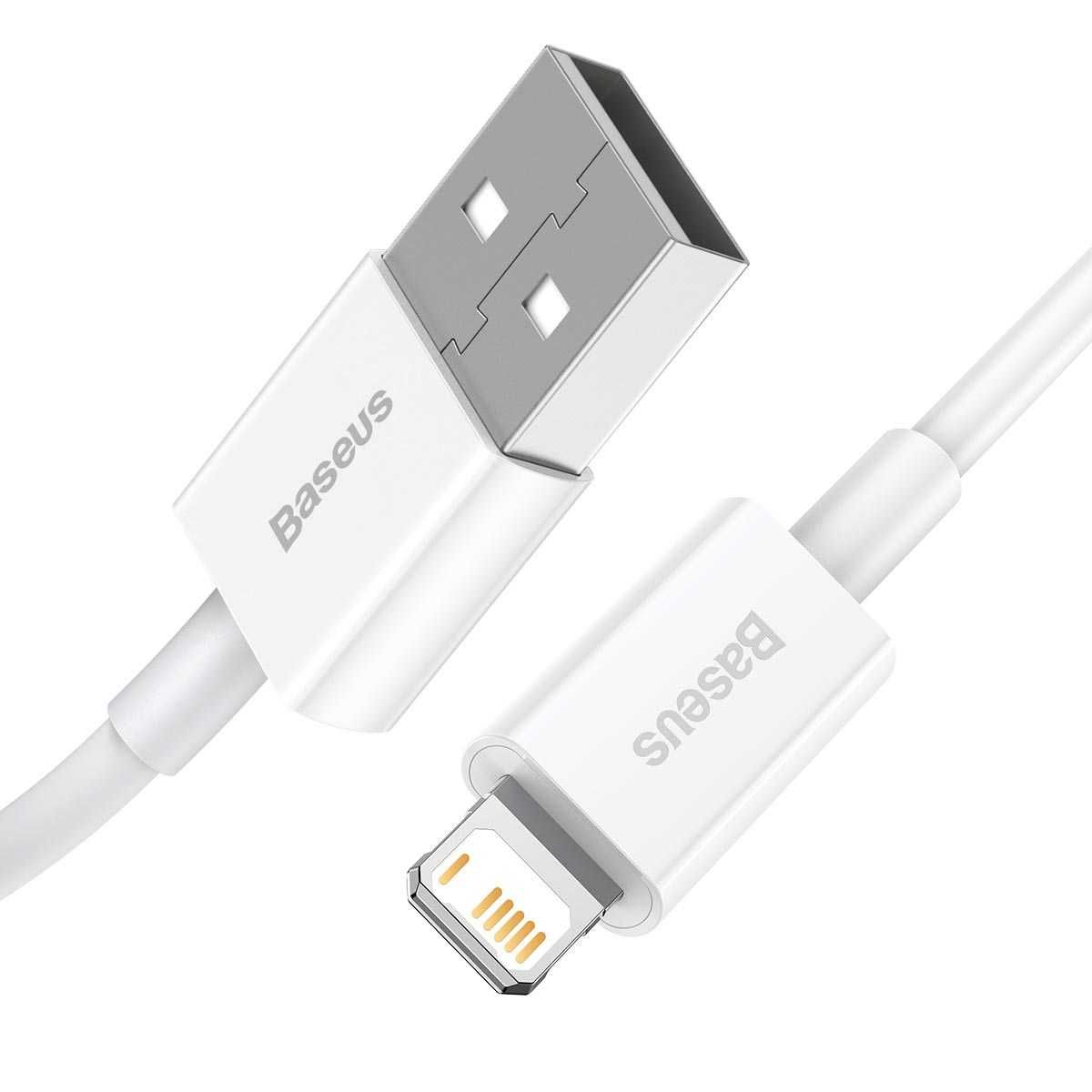 Kabel USB Baseus Apple iPhone 5, 6, 7, 8, X, XR, XS, 11, 12 1m 2,4 A