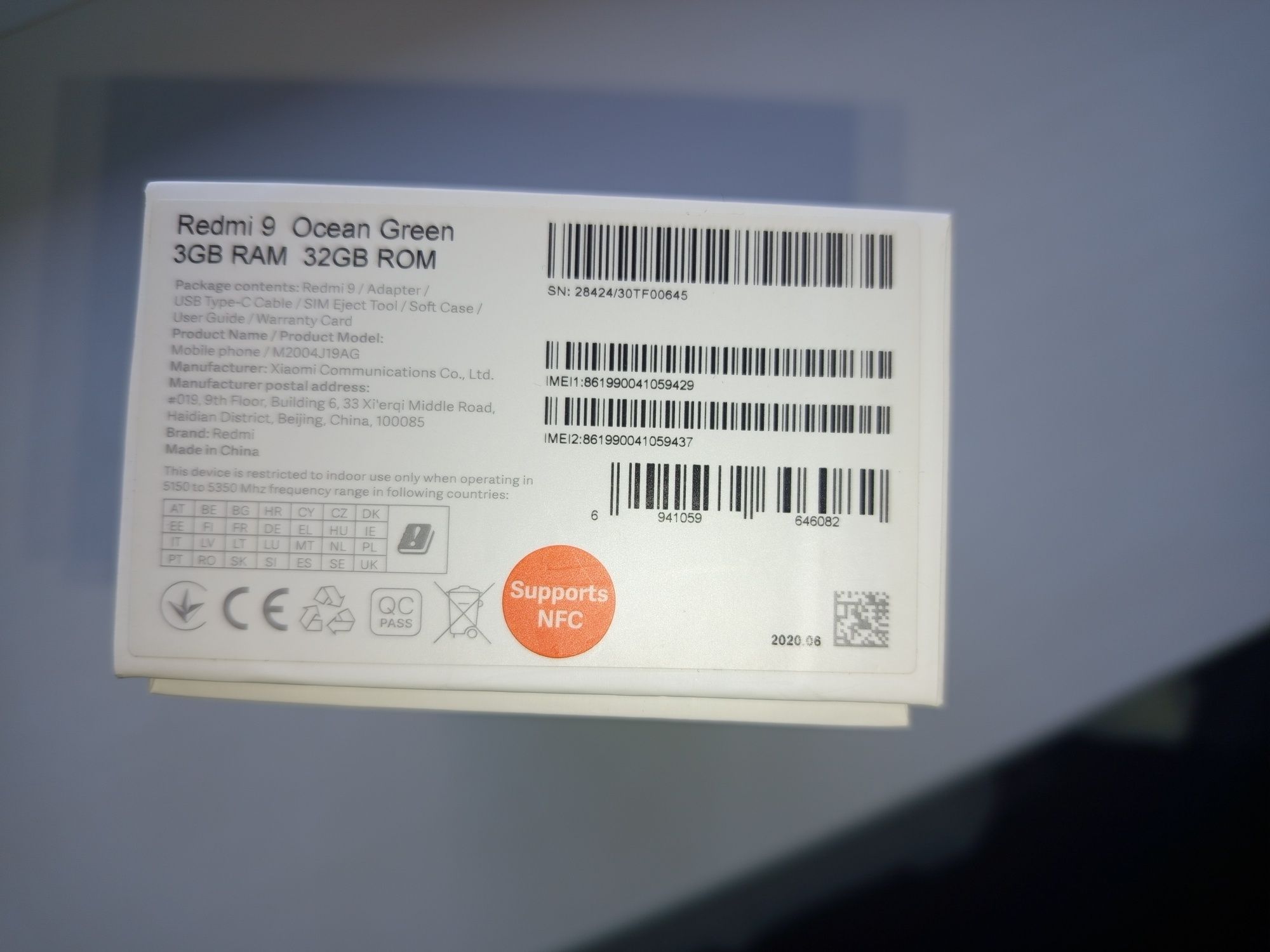 Продам телефон redmi 9