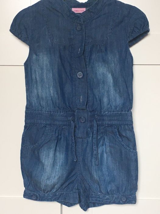 Kombinezon jeans stójka rozm.104