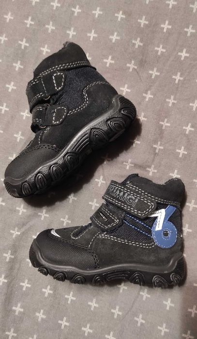 Ботинки Primigi термо оригинал, замш, мембрана термики сапожки