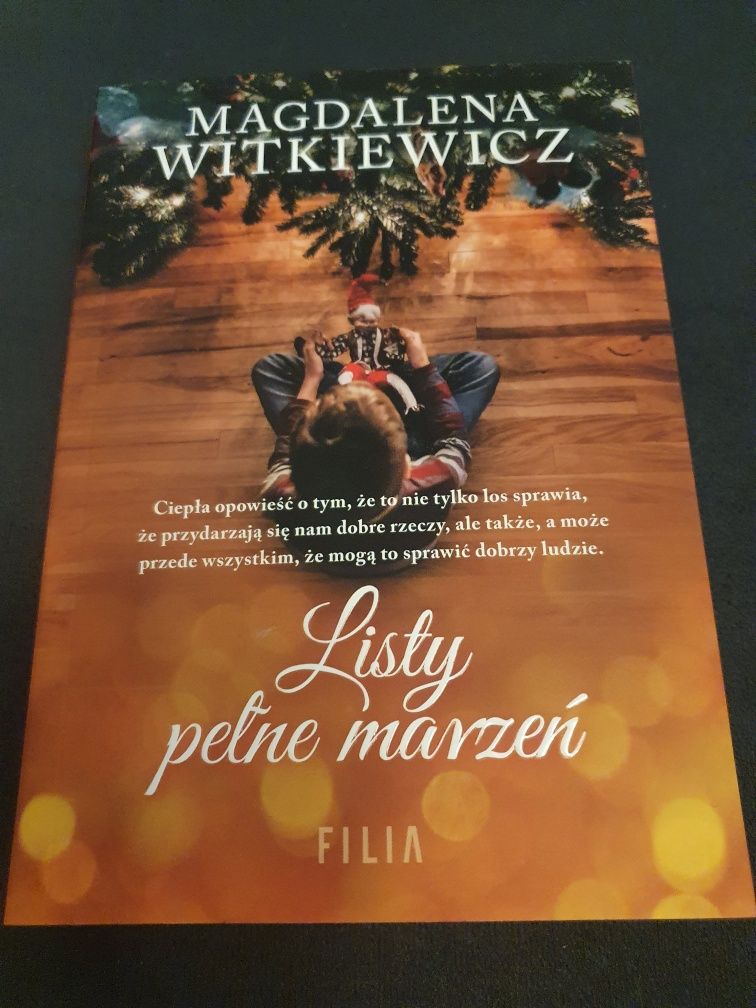 Książka Magdalena Witkiewicz "Listy pełne marzeń"