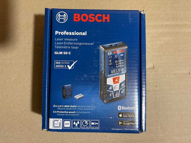 Лазерная Рулетка/дальномер Bosch GLM 50 Professional (0601072200)
