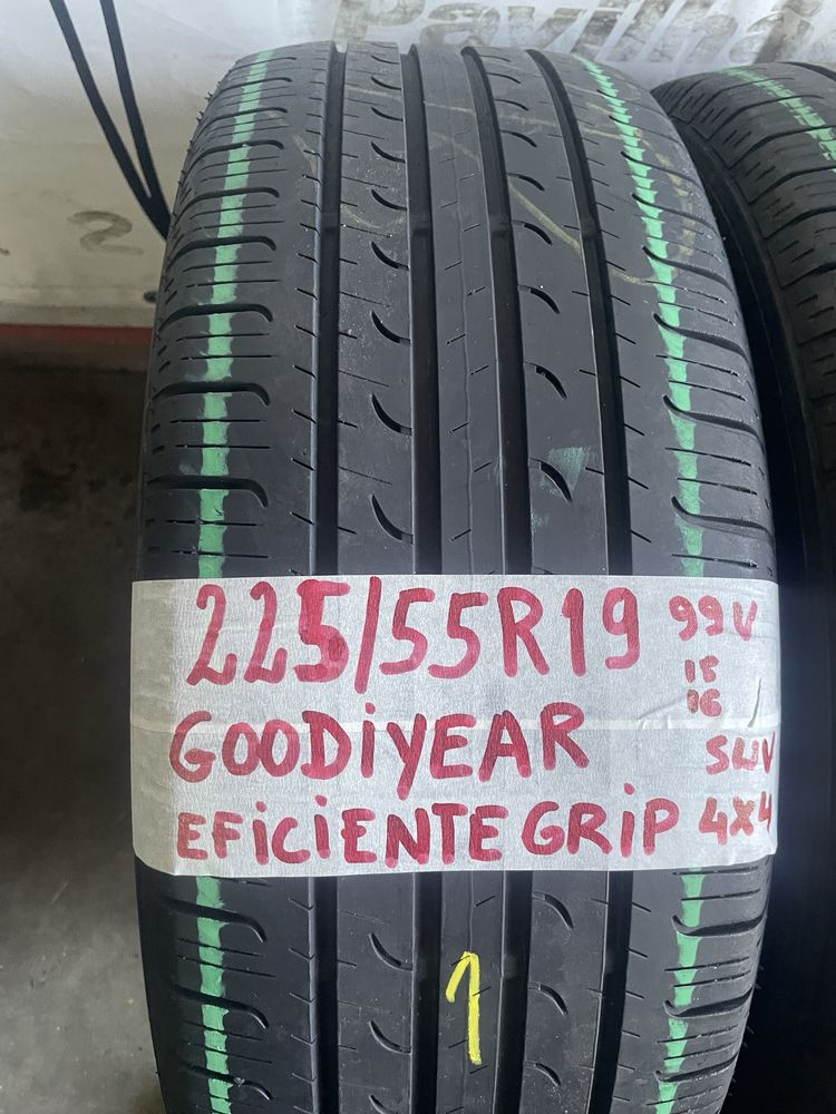 Pneus 225/55/19 Goodiyear todos Iguais impecaveis