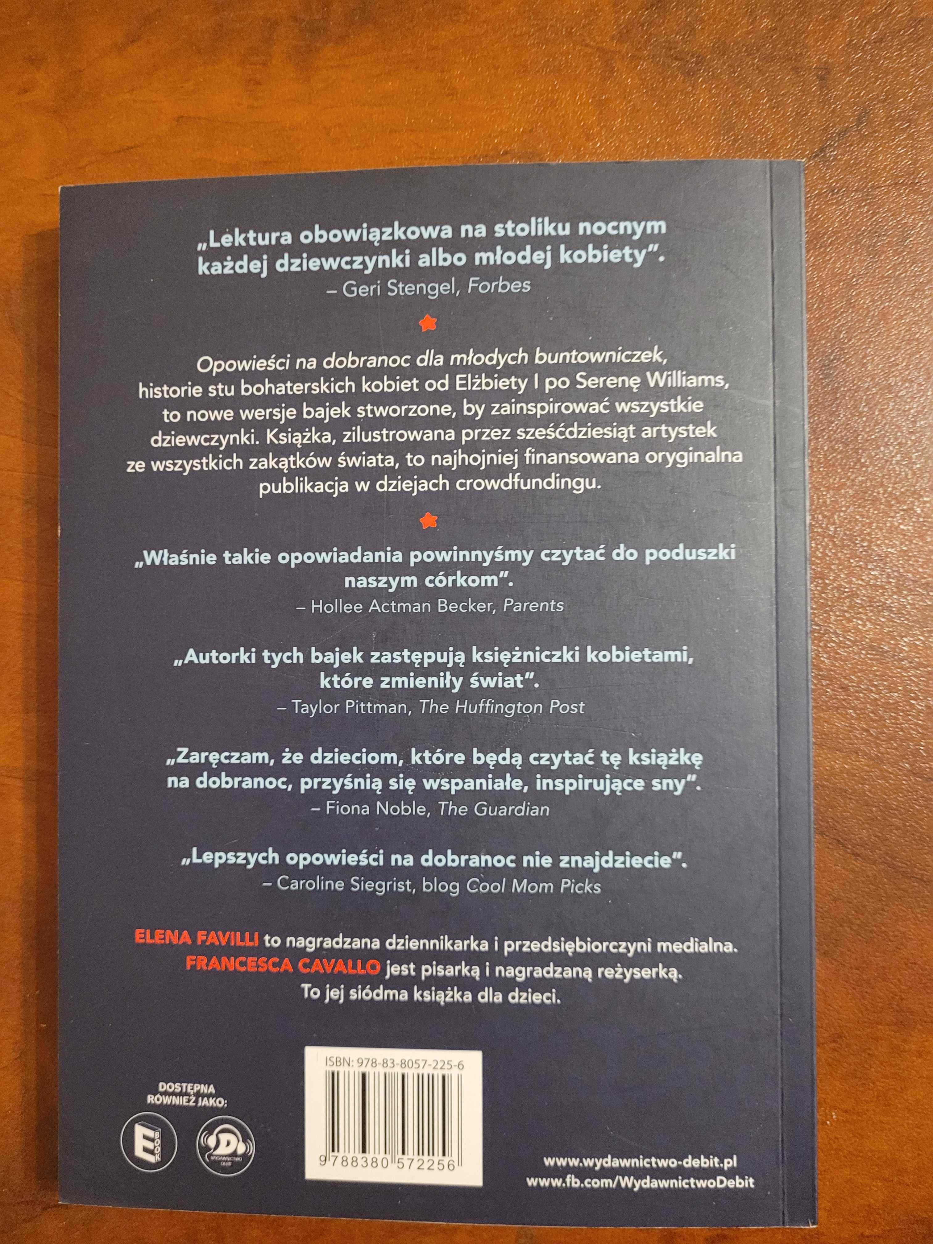 Opowieści na dobranoc dla młodych buntowniczek.