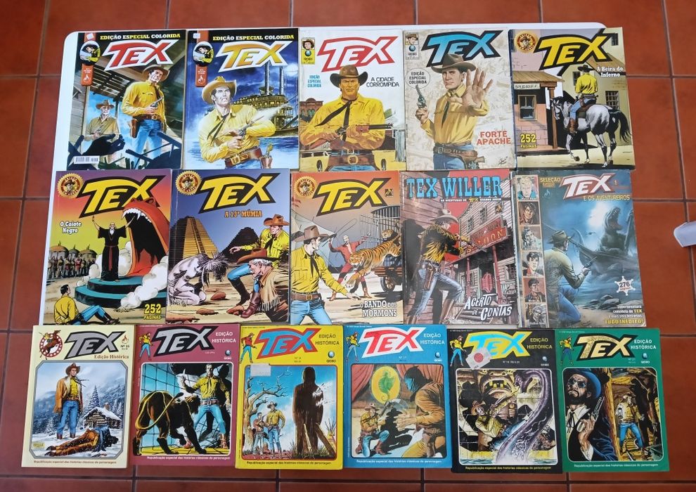 533 Livros Tex Willer Várias Edições
