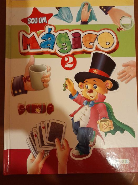 Livro infantil "Sou um Magico" NOVO